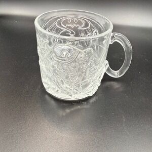 Vintage 1995 McDonalds Batman Forever The Riddler Glass Mug Cup Collectible